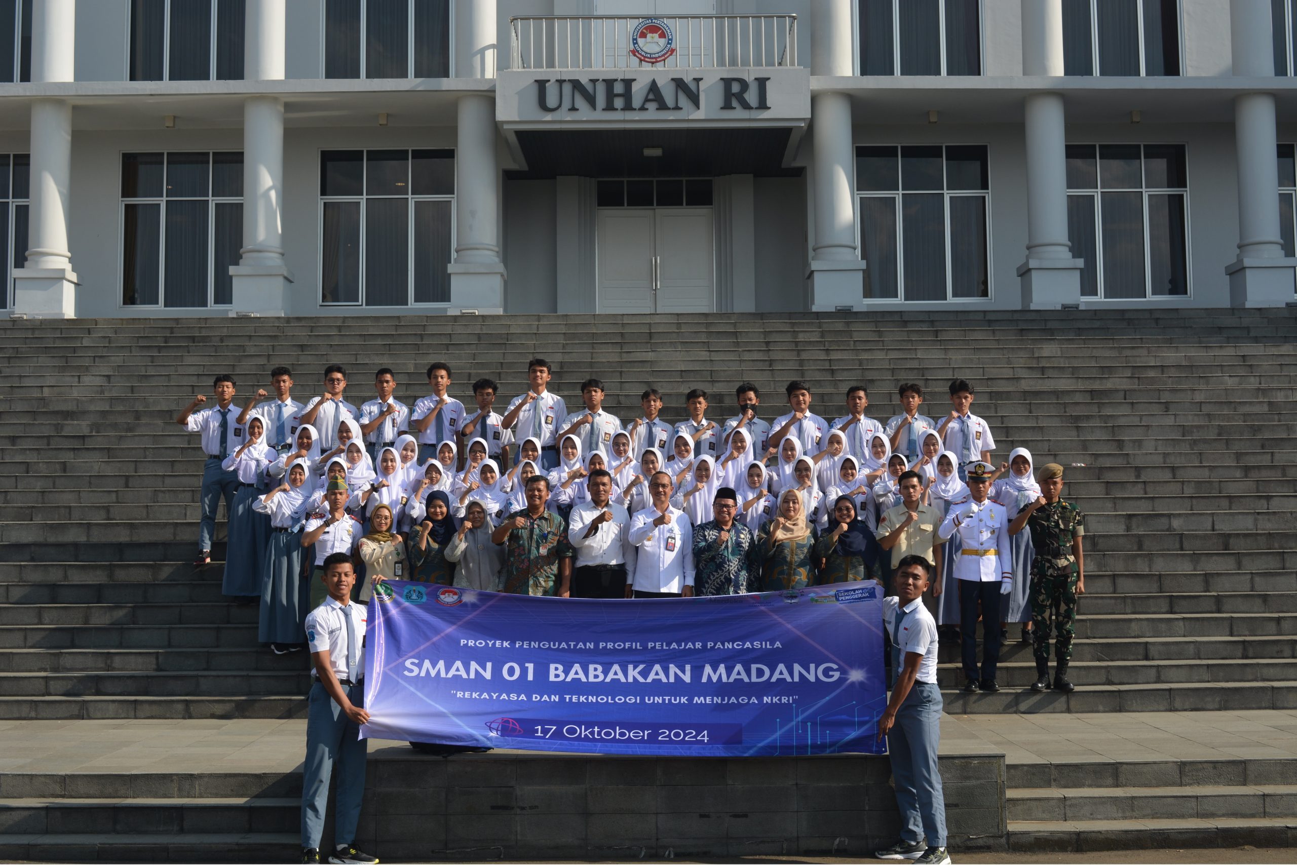 Unhan Jadi Magnet bagi Siswa Pelajar, SMAN 1 Babakan Madang Mengadakan Goes To Campus Prodi Teknik Elektro Unhan